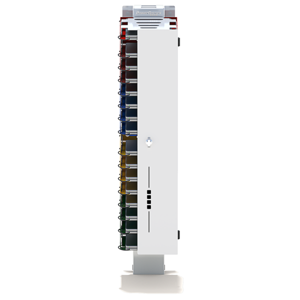 PowerGistics Core16 charging station front view